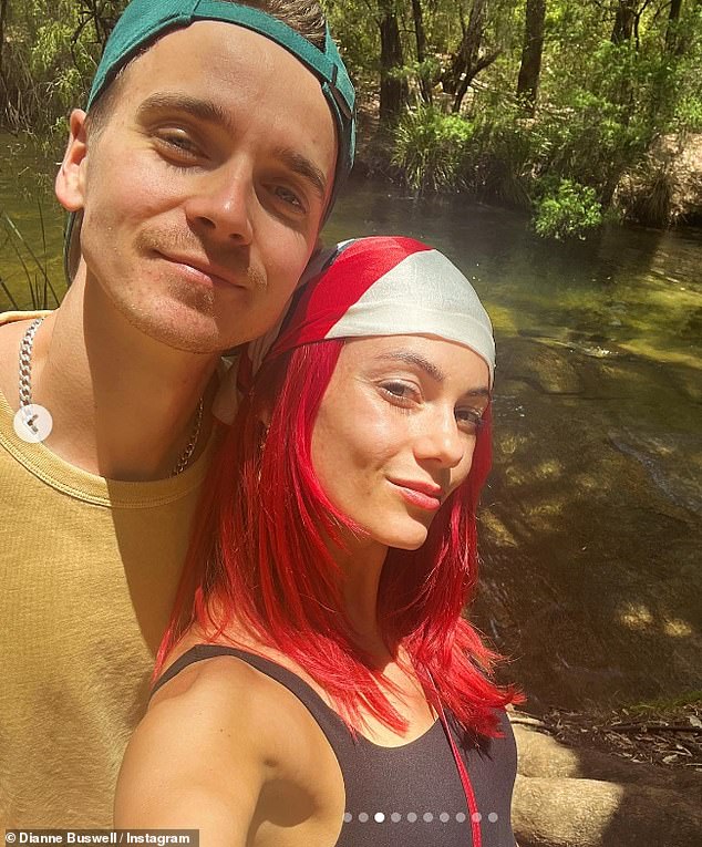 The Strictly Come Dancing pro, 34, returned Down Under for the holidays with her boyfriend Joe Sugg