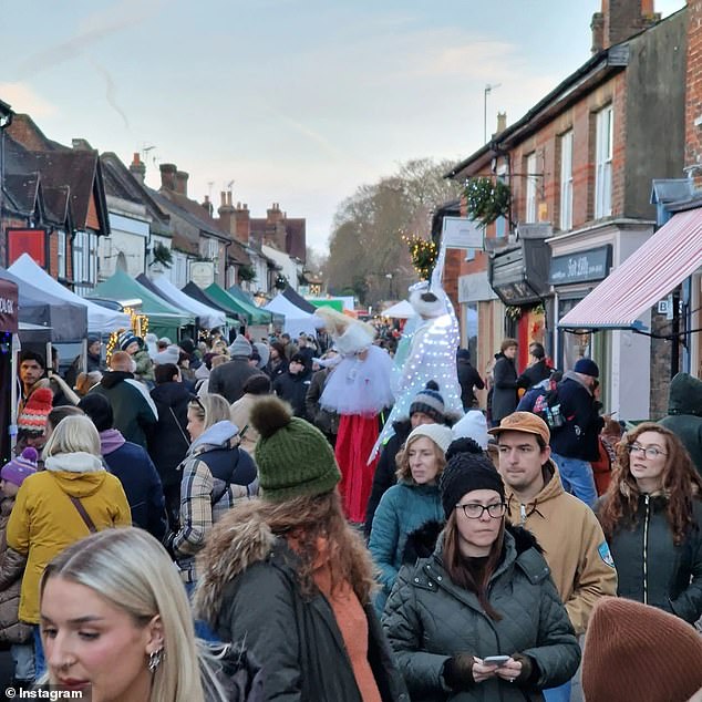 Antonia is said to have contracted E.coli at a Christmas market in Great Missenden