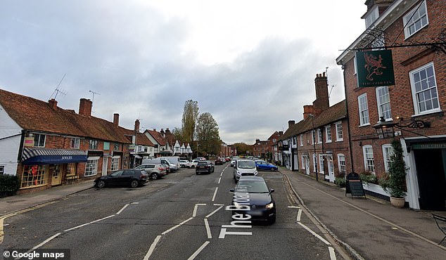 Her father Steve said Antonia contracted E.coli around November 25, when a Christmas market was taking place in Great Missenden (pictured).