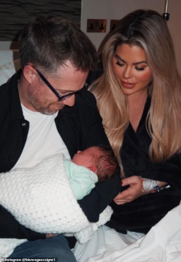 Bianca announced in February that they had welcomed their first child by sharing a gallery of sweet snaps