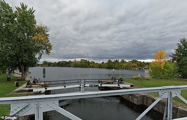 The famous Rideau Canal, located upstream along the river, turns into the world's largest ice skating rink in winter