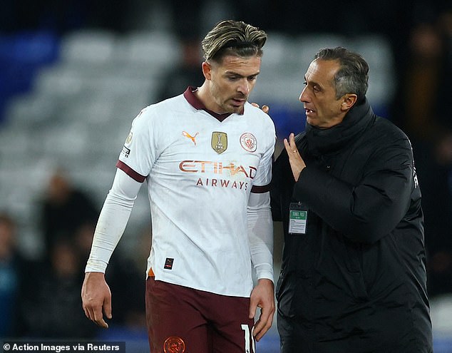 Grealish sped through the tunnel at Goodison Park before returning to his family home