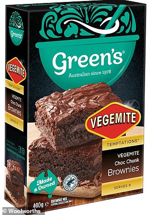 Green's Vegemite Choc Chunk Brownie Mix was Russ's five worst foods of 2023