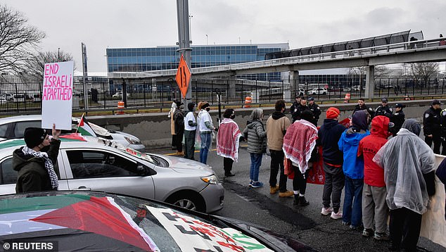 1703832411 786 Massive pro Palestine protests erupt in New York City HUNDREDS of