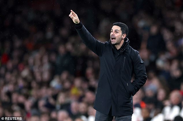 Arsenal boss Mikel Arteta claimed technology is 'not good enough' after Tomas Soucek's goal