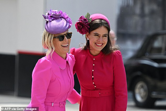 Sophie said she loves the Windsors, including Zara Tindall (pictured smiling with Sophie at Queen Elizabeth II's Platinum Jubilee)