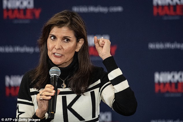 During her own campaign stop in New Hampshire, presidential candidate Nikki Haley said Christie was 