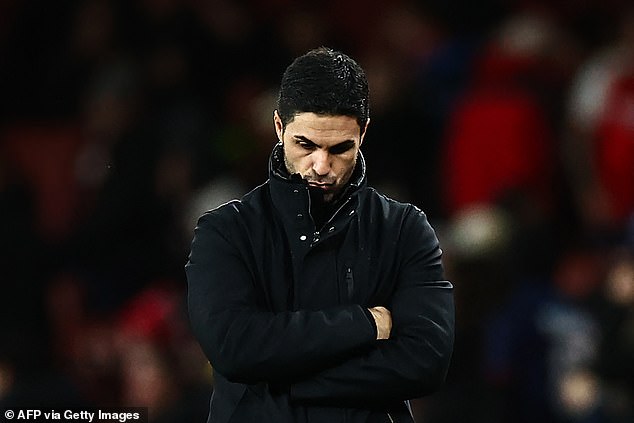 Mikel Arteta also claimed VAR technology is 'not good enough' after Soucek's opener