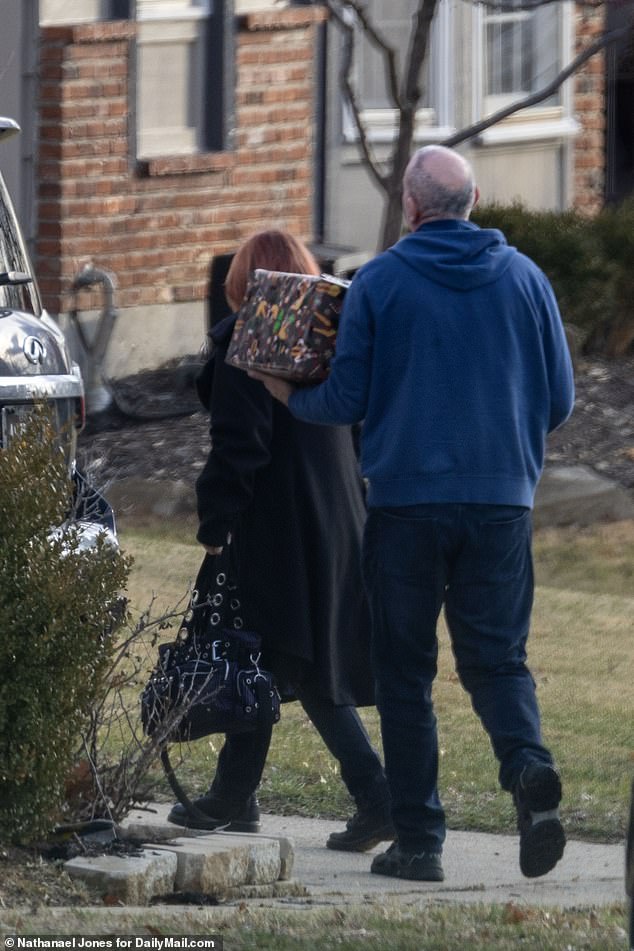 Guests arrive to visit the secret safehouse to visit Gypsy Rose after her release