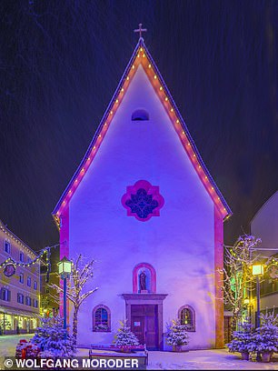 St. Anthony's Church in Ortisei, which dates from 1673