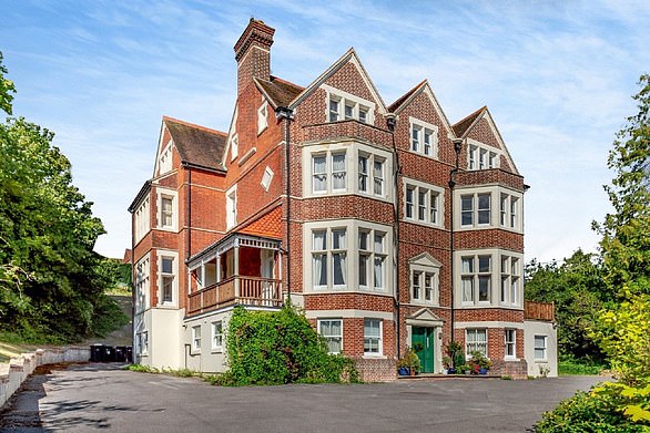 Guildford, Surrey: A two-bedroom apartment in a converted Edwardian residence, with views over the city and the treetops of the Surrey Hills.  Struttandparker.com, 01483 342310. £350,000