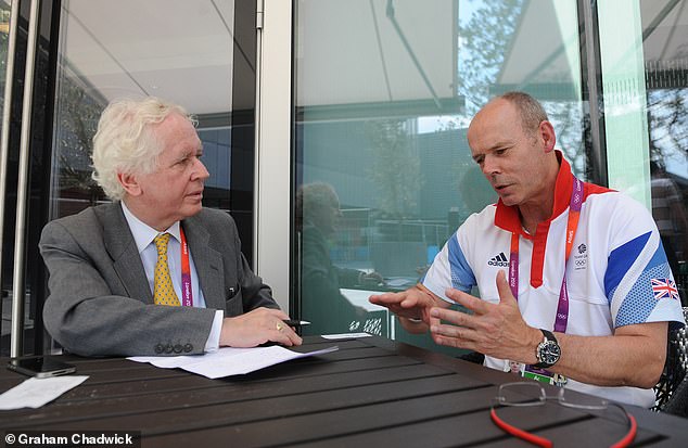 Powell broke the news that Sir Clive Woodward resigned as England rugby coach in 2004 to switch to football