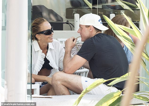 In January, extraordinary footage emerged of a heated argument between the pair while on holiday in the Queensland holiday destination