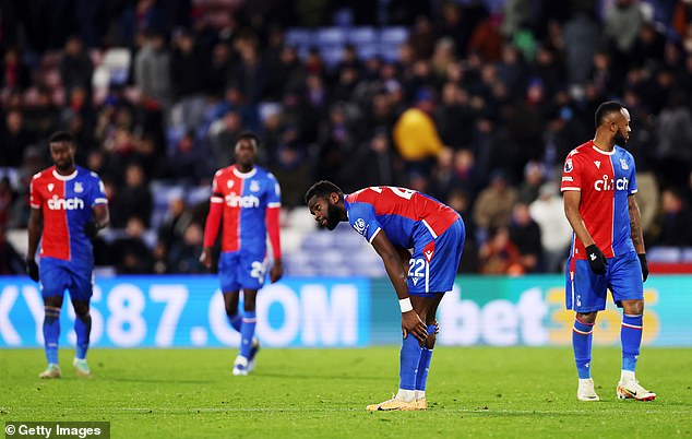 Palace have gone almost two months without a win as confidence in Hodgson ebbs