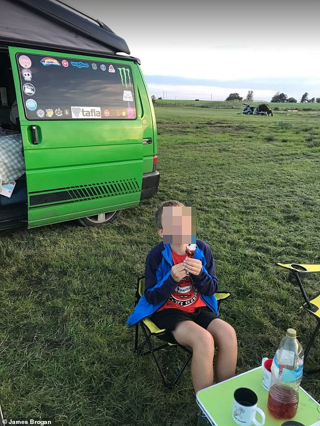 James, father of a seven-year-old son with autism, added: “My son is absolutely devastated.  We take it fishing and camping during the holidays'