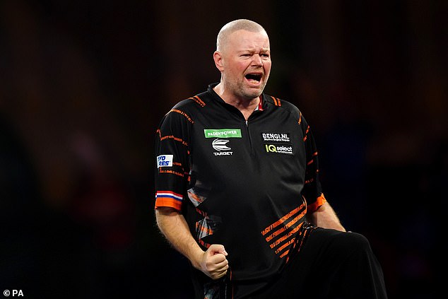 On Saturday he will face his hero Raymond van Barneveld in the last sixteen of the Ally Pally