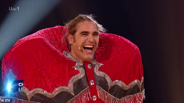 Busted's Charlie Simpson won this year as Rhino