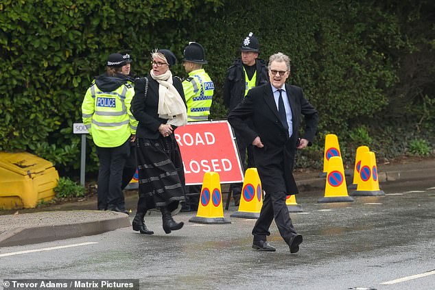 Guests, including the King, attended Simon Elliot's funeral at Holy Trinity Church, Stourpaine in Dorset.