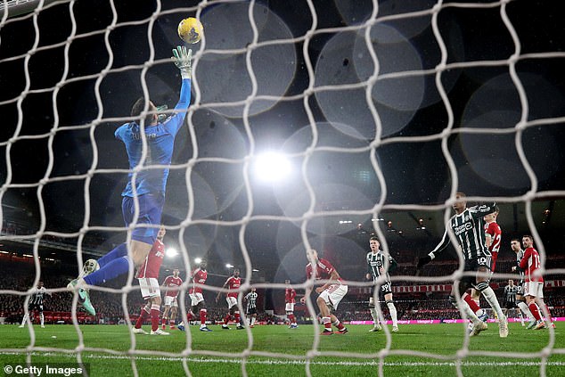 He was called up again late on and fired a deflected shot over the crossbar in stoppage time