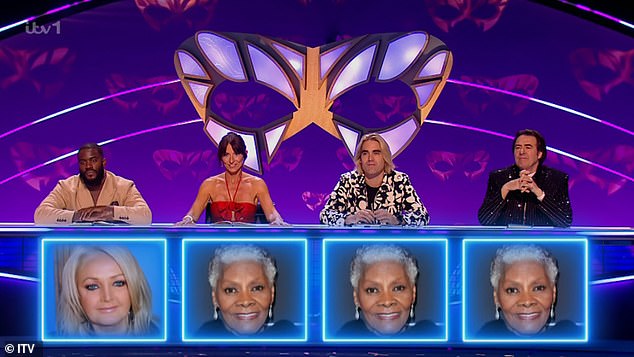 When Weather was sent home, even though the judges all thought Dionne was behind the mask, they were still shocked to see her on stage.