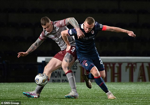 The goalkeeper turned forward got stuck in an unknown position for half an hour