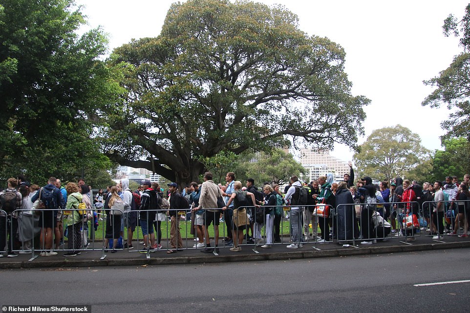 More than 400,000 people are expected to use public transport and well over a million people are expected to gather for the screening