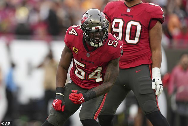 Buccaneers' linebacker Lavonte David reportedly looks set to take home $2.5 million