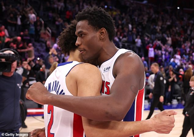 The Pistons prevailed 129-127 against the Raptors, moving their record for the season to 3-29