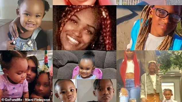 The family has filed a legal claim against the county and the sheriff, alleging wrongful death, assault and civil rights violations.  They shared this selection of photos of Finlayson and her family on a GoFundMe page