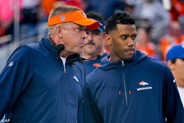 Wilson and Broncos head coach Sean Payton disagree on the reason for his demotion