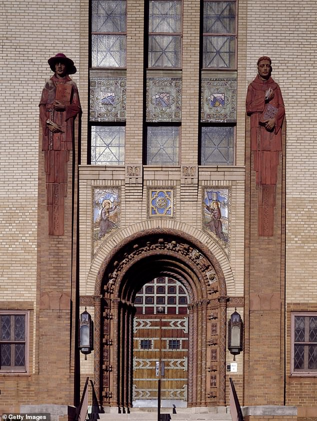 In 2015, the School of Divinity moved from Mays Hall, pictured, on the university's East Campus to a new home on the university's West Campus in Washington DC.