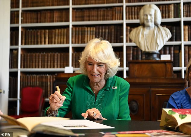 Queen Camilla has revealed she is absolutely 'hopeless' at impersonating Harry Potter characters