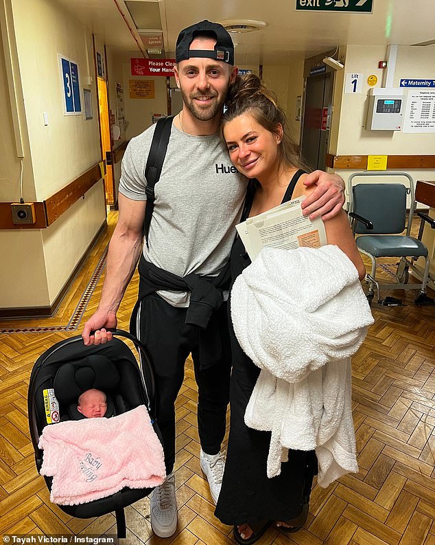 Their daughter Beau Emily was born on October 7, 2022 and the couple was congratulated by adoring fans from across the country