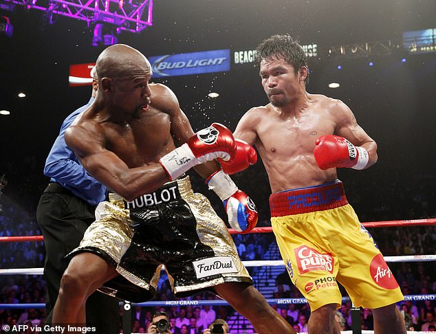 Mayweather won a unanimous decision when the pair first faced off in 2015