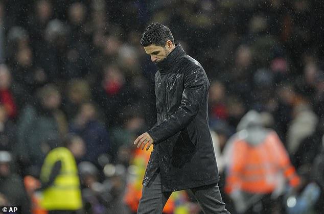 Mikel Arteta criticized his team's performance after the match, saying they were 'not good enough'