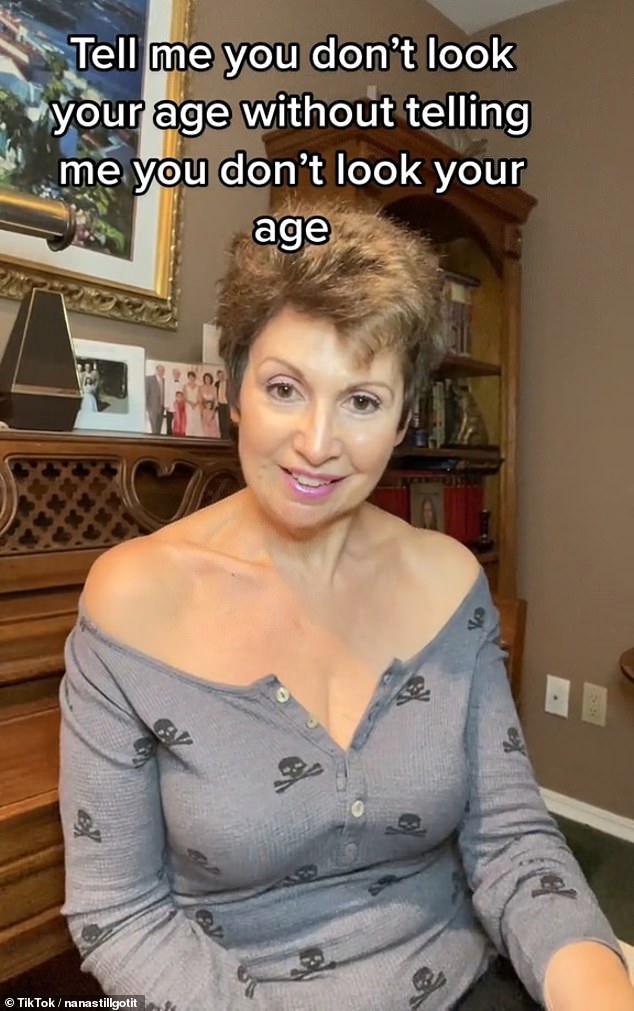 Vera DiLeo, who makes videos as Nanas Still Got It, has revealed her beauty secrets to her followers