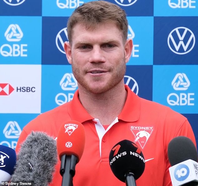 AFL star Taylor Adams has revealed why he left premier Collingwood to join the Sydney Swans ahead of the 2024 season