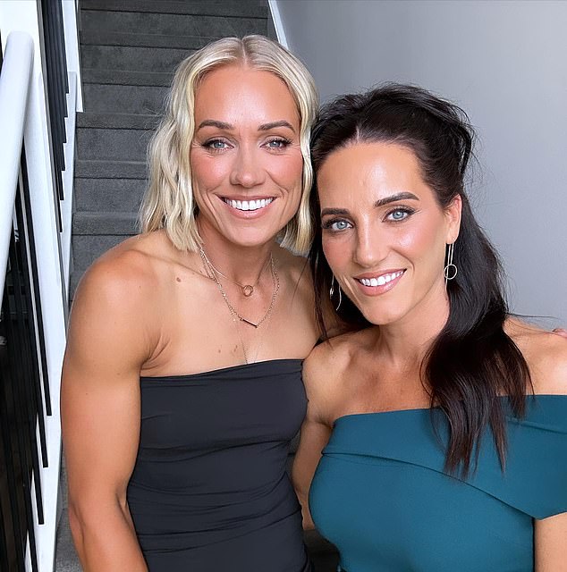 Pictured: AFLW great Erin Phillips, 38, (left) and her wife Tracy Gahan, 43, (right) have put their beautiful South Australia home up for sale for $1.25 million