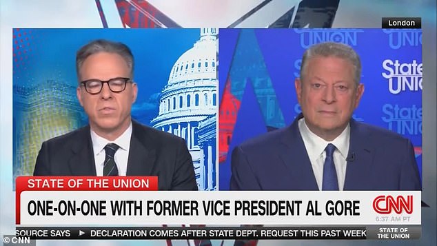 Former Vice President Al Gore said Americans should 'believe' Donald Trump when he says he will 'rule as a dictator on day one' if he wins re-election