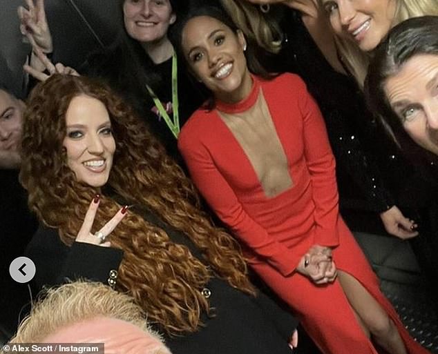 Alex Scott, 39, got Instagram official with her girlfriend Jess Glynne, 34, on Friday when she shared photos from the BBC Sports Personality of the Year Awards