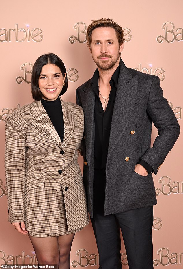 America Ferrera and Ryan Gosling showed off their sensational style at a Barbie Q&A event in London on Thursday