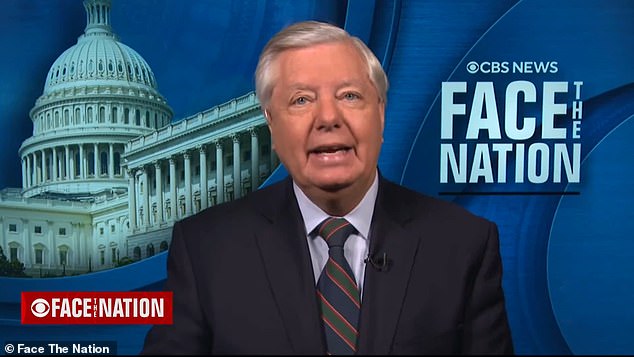 Senator Lindsey Graham said 'America is full' and called on the Biden administration to better handle the ongoing crisis at the southern border