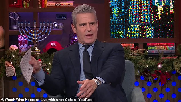 The aftershow for Andy Cohen's 'Watch What Happens Live' has been moved from Elon Musk's