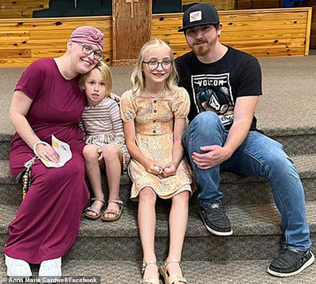 Anna 'Chickadee' Cardwell's distraught husband Toney Eldridge, 28, opened up about his final promise to his wife as the reality TV star lay on her deathbed