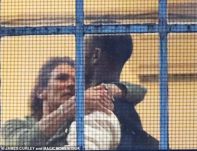 Annabel Croft was lifted into the air by partner Johannes Radebe on Tuesday as they rehearsed ahead of the Strictly Come Dancing semi-final