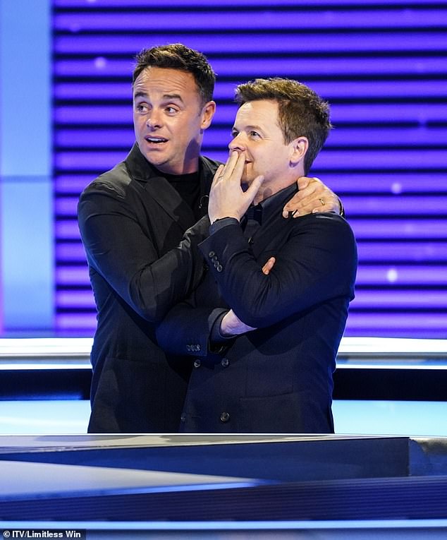 Ant and Dec have admitted their hearts sink when they are called upon to take part in the gameplay of their show Limitless Win, claiming it puts them under immense pressure