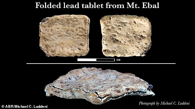 An ancient postage-stamp-sized tablet may contain the earliest inscription of the Hebrew name of God