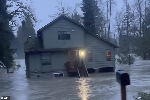 Millions of people were put on a flood warning as the atmospheric event dropped up to 10 inches of rain in some areas in less than 24 hours.