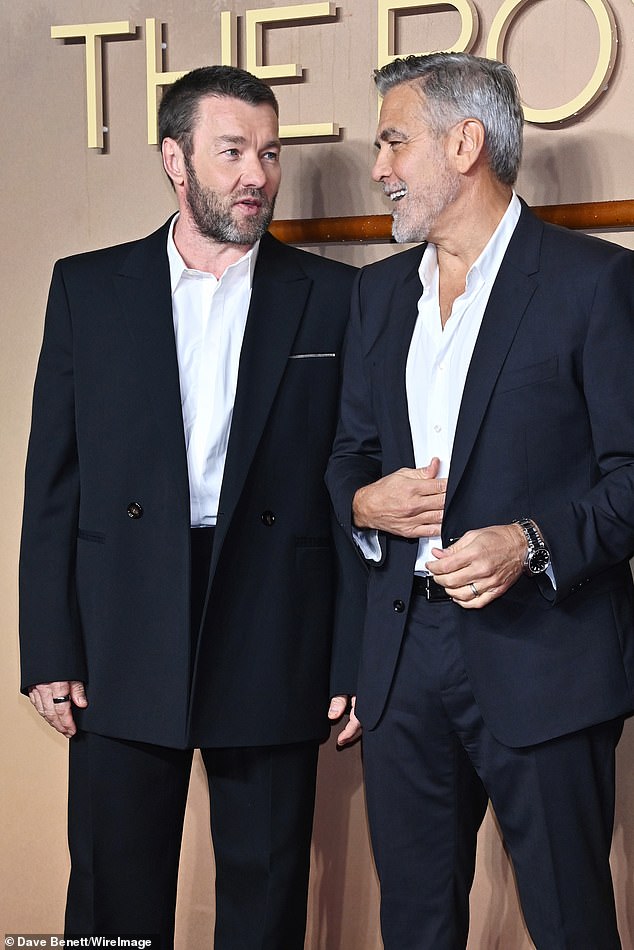 Joel Edgerton has claimed that Hollywood superstar George Clooney gave him Covid.  Recently had a photo taken together