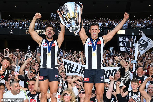 Record crowd attended Collingwood's AFL grand final win, but the numbers weren't so good in Google searches